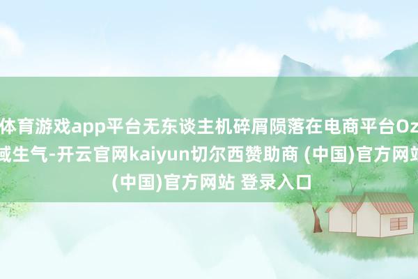 体育游戏app平台无东谈主机碎屑陨落在电商平台Ozon仓库区域生气-开云官网kaiyun切尔西赞助商 (中国)官方网站 登录入口