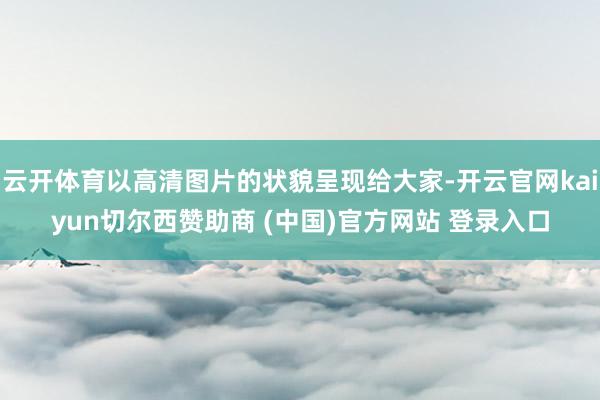 云开体育以高清图片的状貌呈现给大家-开云官网kaiyun切尔西赞助商 (中国)官方网站 登录入口