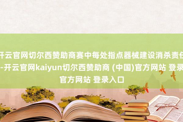 开云官网切尔西赞助商赛中每处指点器械建设消杀责任小组-开云官网kaiyun切尔西赞助商 (中国)官方网站 登录入口